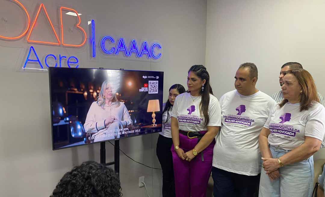 OAB/AC lança campanha e cartilha em defesa das prerrogativas da Mulher Advogada durante a ExpoAcre 2025