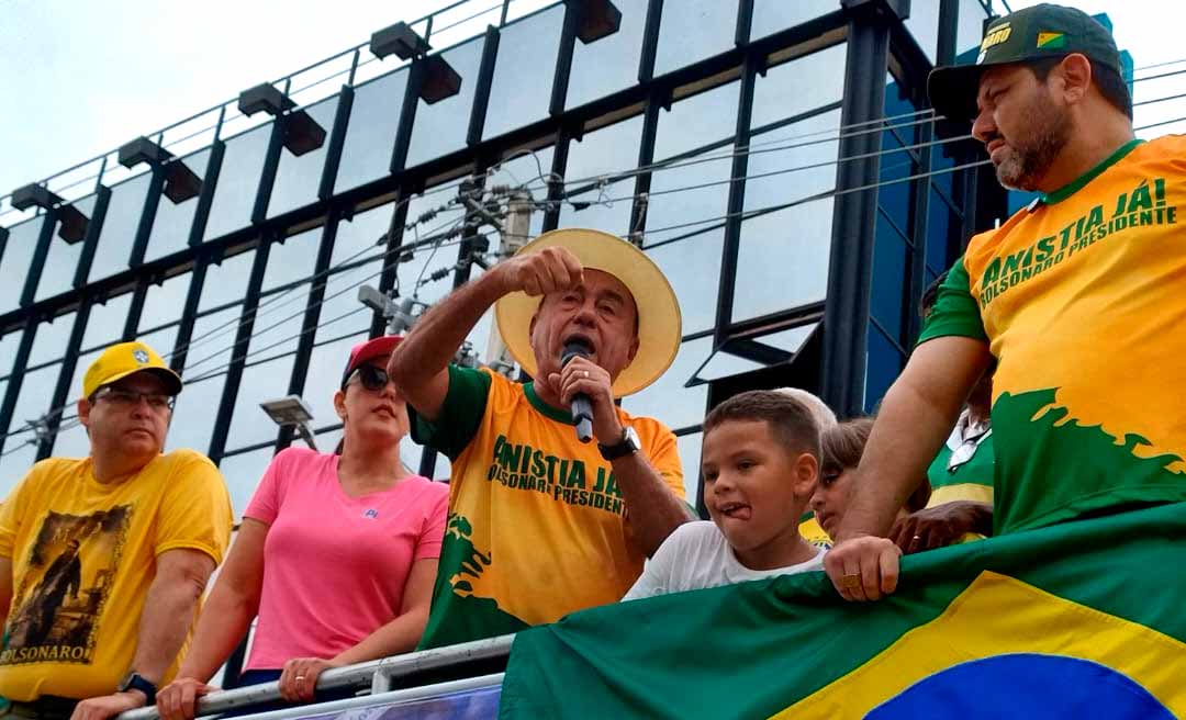 Vereadores do PL de Rio Branco não vão a ato pró-Bolsonaro, e Bocalom pede “uma posição” da direção do partido: “Separar joio do trigo”