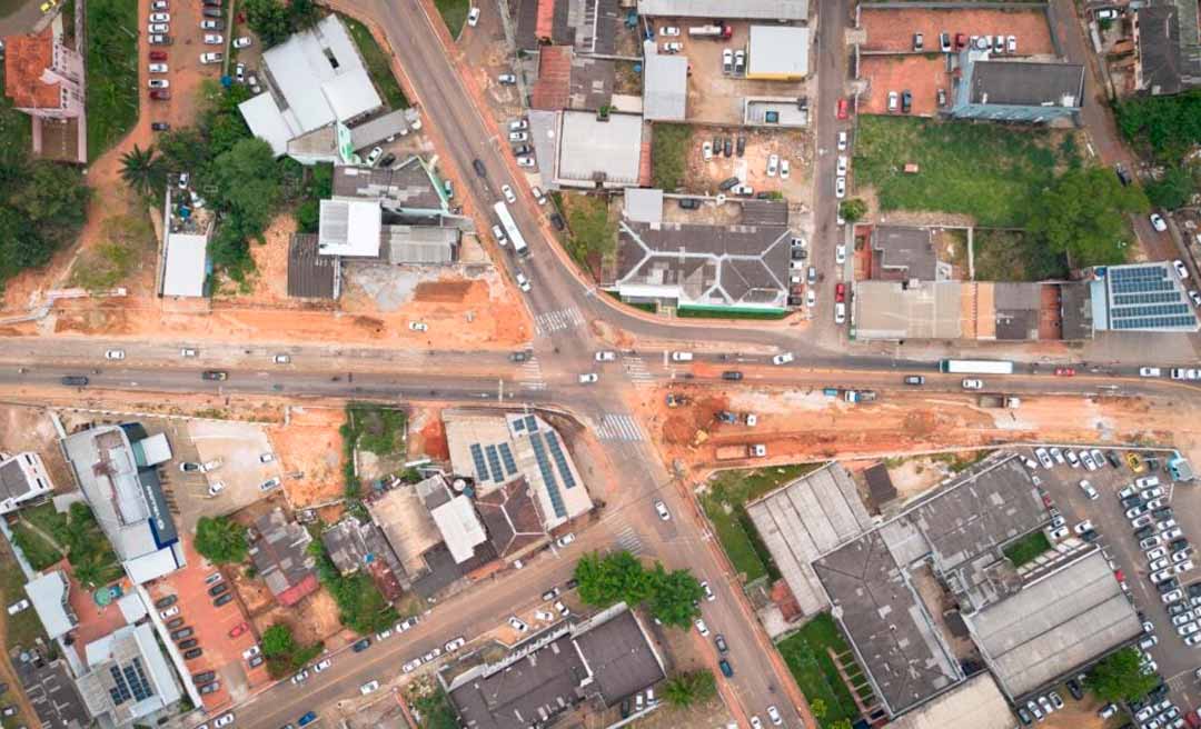 Trecho da avenida Ceará, no Centro, será interditado para escavações de obras do viaduto nesta terça