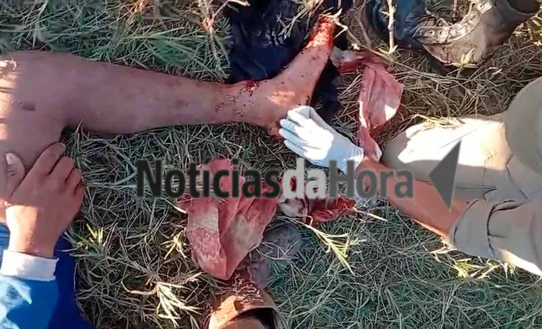 Homem é atacado por jacaré durante pescaria na zona rural de Sena Madureira