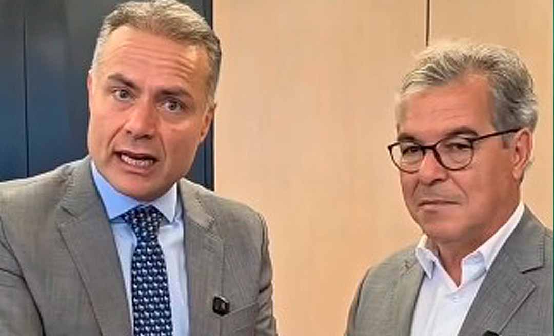 Lula deve anunciar investimentos na BR-364 e ponte de Rodrigues Alves, confirma Renan Filho, ao lado de Jorge Viana