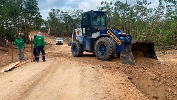 Com trabalho do Deracre, Comunidade Liberdade recebe melhorias em ramais, pontes e no acesso à produção e à educação