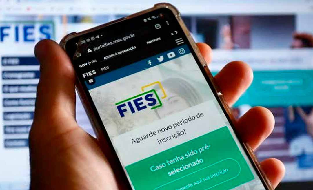 Estudantes na lista de espera do Fies já podem consultar pré-seleção para o segundo semestre de 2025