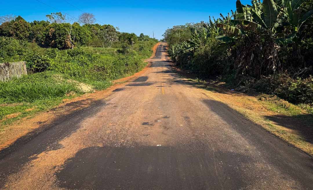 Deracre conclui manutenção do ramal do Polo Wilson Pinheiro, na zona rural de Rio Branco