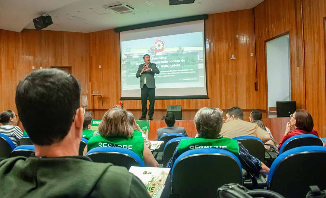 Sesacre promove simpósio sobre prevenção dos riscos ocupacionais em postos de combustíveis no Acre