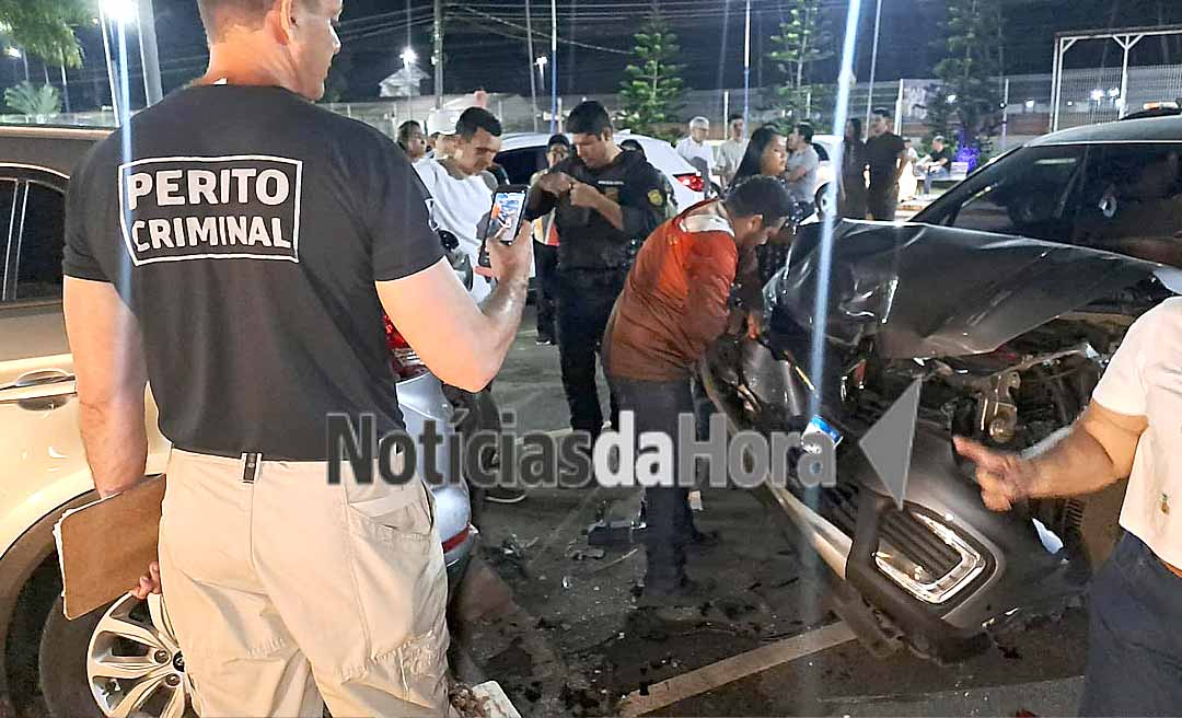 Sandália engancha no acelerador e motorista quase provoca tragédia em sorveteria no bairro Vila Acre, 2° Distrito de Rio Branco