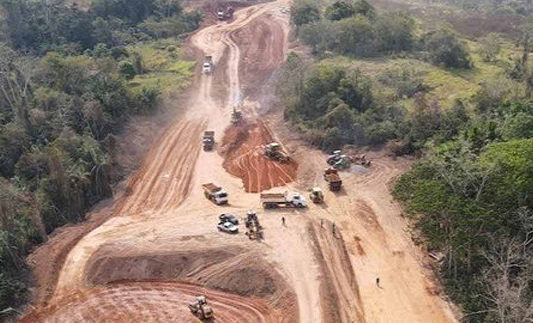 Após detectar pouca brita na camada de base do contorno de Brasileia, TCU faz alerta ao Dnit para que caso não se repita com a Capitolio