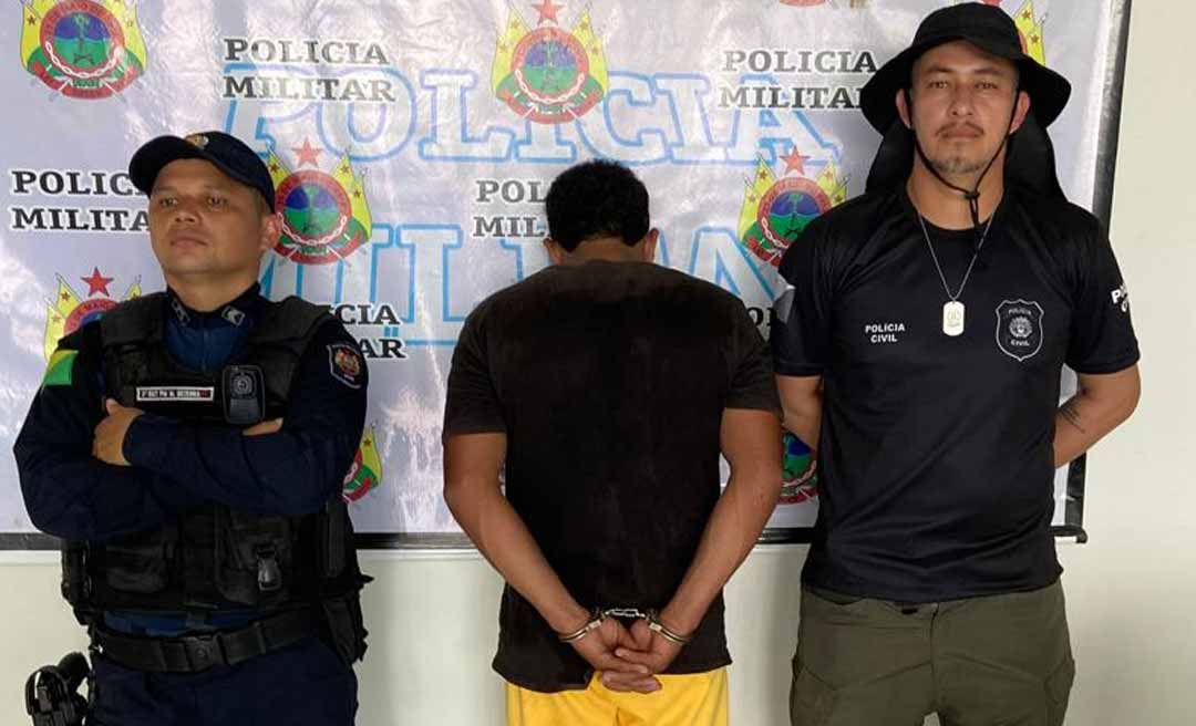 Condenado por furto que cortou a tornozeleira eletrônica fugiu é preso em Porto Walter