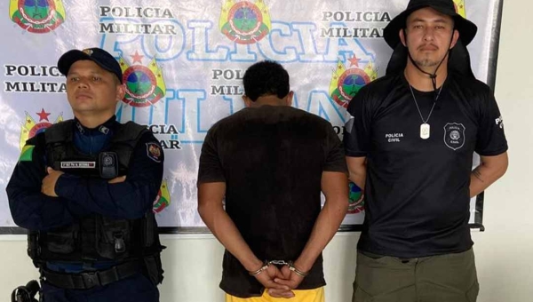 Condenado por furto que cortou a tornozeleira eletrônica fugiu é preso em Porto Walter