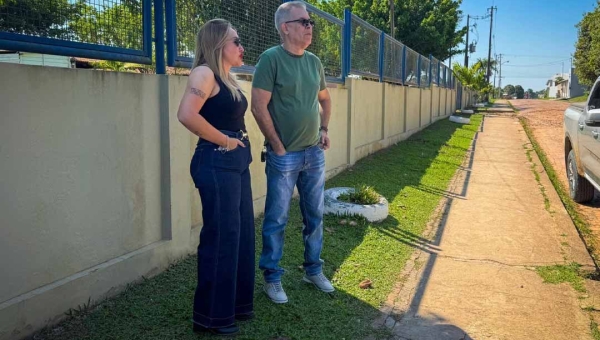 Área onde será construído o novo campus do Ifac em Feijó é vistoriada para inicio das obras