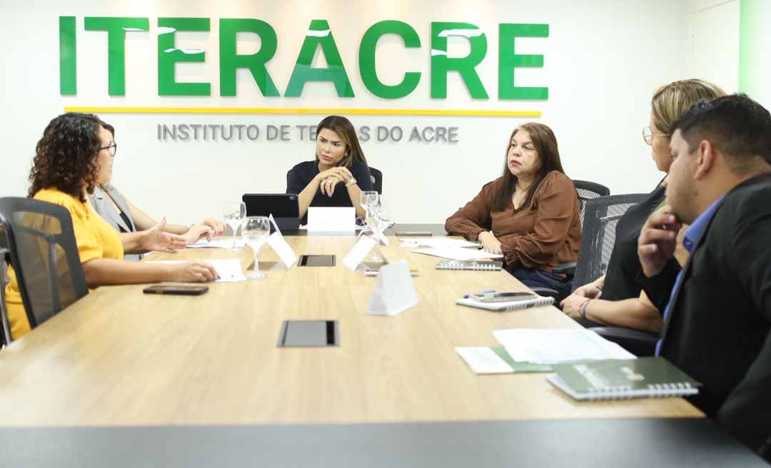 Iteracre e Defensoria Pública tratam sobre termo de cooperação técnica e parceria estratégica para o avanço da regularização fundiária