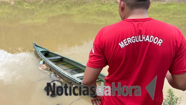 Homem é encontrado morto e amarrado em canoa no Rio Acre no bairro Cidade Nova, segundo distrito de Rio Branco