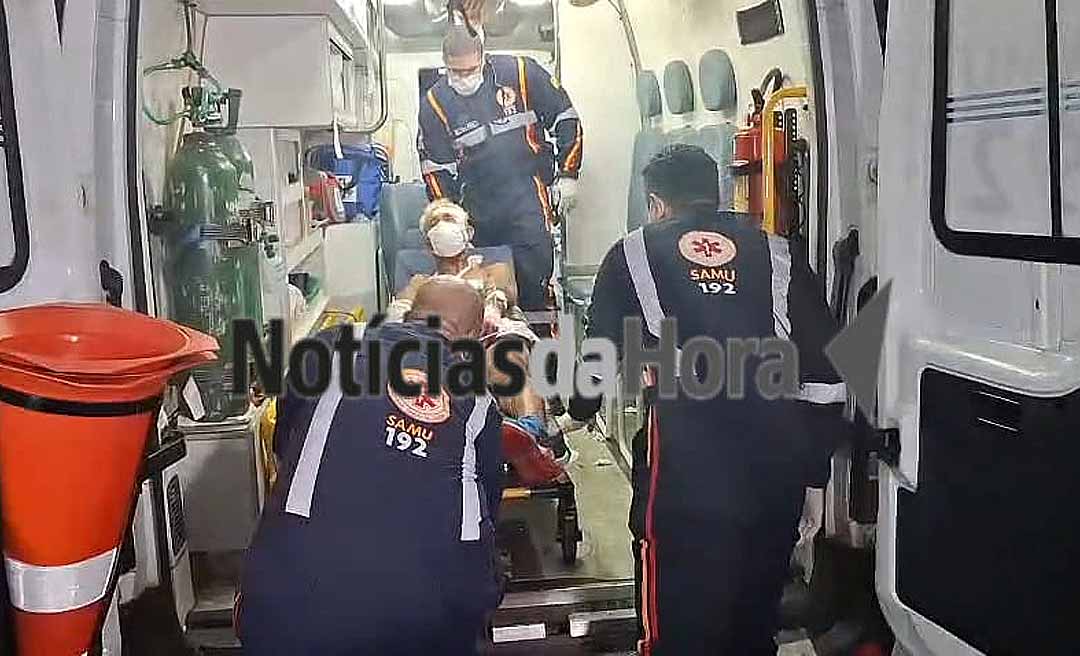 Homem monitorado por tornozeleira eletrônica é vítima de tentativa de homicídio a golpes de terçado em Rio Branco