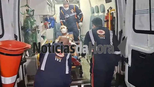 Homem monitorado por tornozeleira eletrônica é vítima de tentativa de homicídio a golpes de terçado em Rio Branco