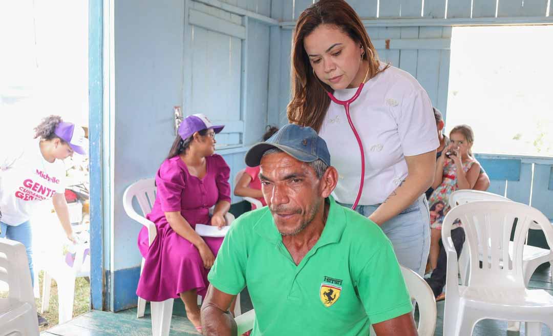 Gabinete itinerante de Michelle Melo leva saúde e lazer para a Trasacreana; "O nosso mandato não se limita às paredes da Assembleia"