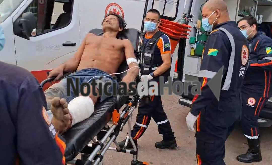 Homem é baleado em tentativa de homicídio enquanto pescava no Rio Acre, em Rio Branco