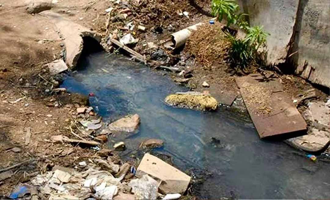 Acre tem menor investimento em saneamento do Brasil nos últimos cinco anos; Rio Branco ocupa a 3ª pior posição entre as capitais