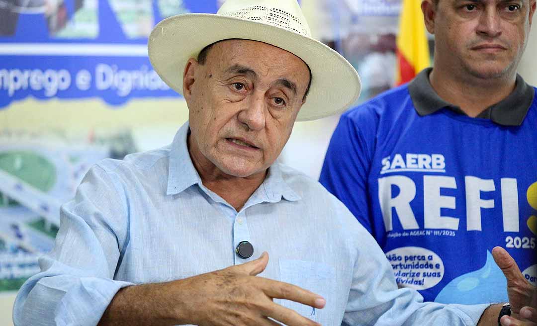 Prefeitura de Rio Branco lança Refis 2025 do Saerb com descontos de até 95% em juros e multas para regularização de dívidas