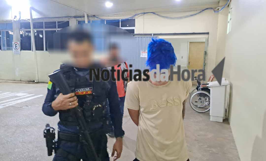 Polícia prende suspeito após série de roubos e troca de tiros no Recanto dos Buritis, em Rio Branco