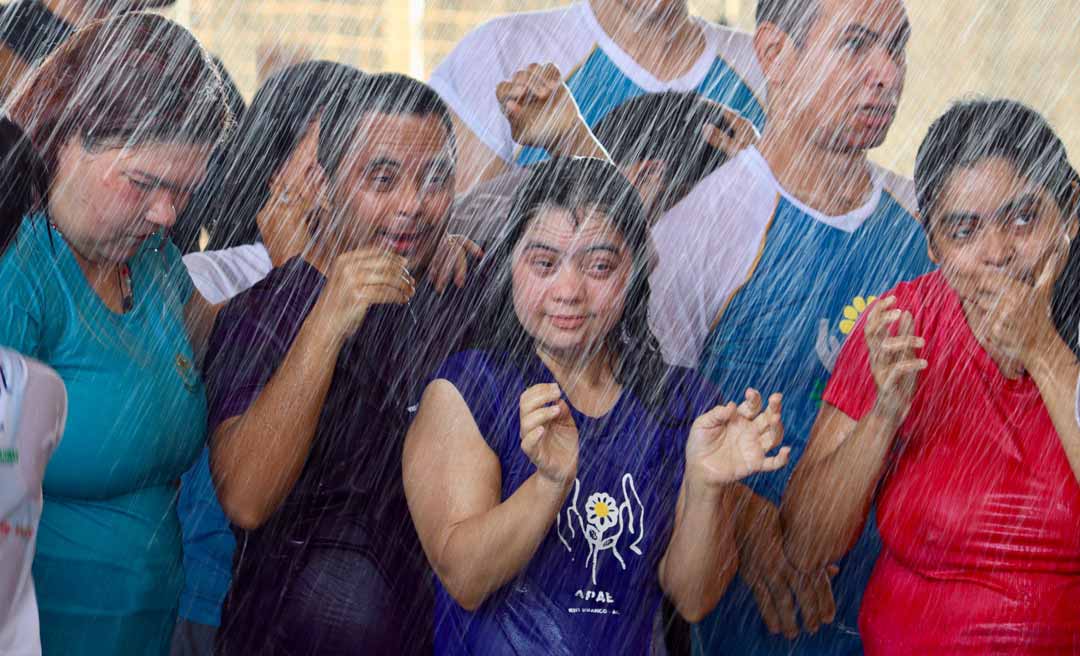 Carreata e banho de mangueira marcam encerramento da Semana Nacional da Pessoa com Deficiência em Rio Branco