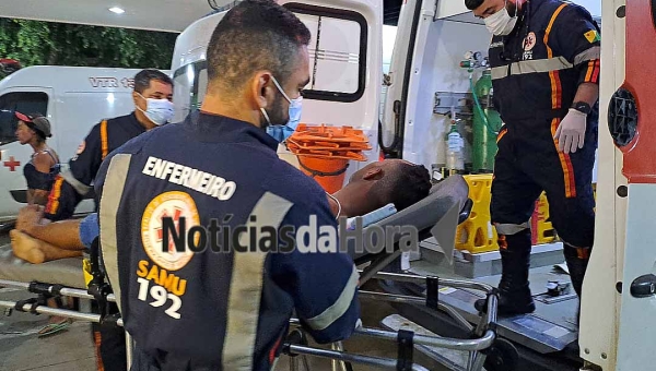 Discussão familiar termina com padrasto esfaqueado pelo enteado no bairro Montanhês, em Rio Branco