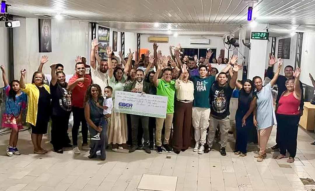 Vereador Eber Machado doa 50% do salário de agosto para o Projeto Ação Solidária IBV – Vila Acre