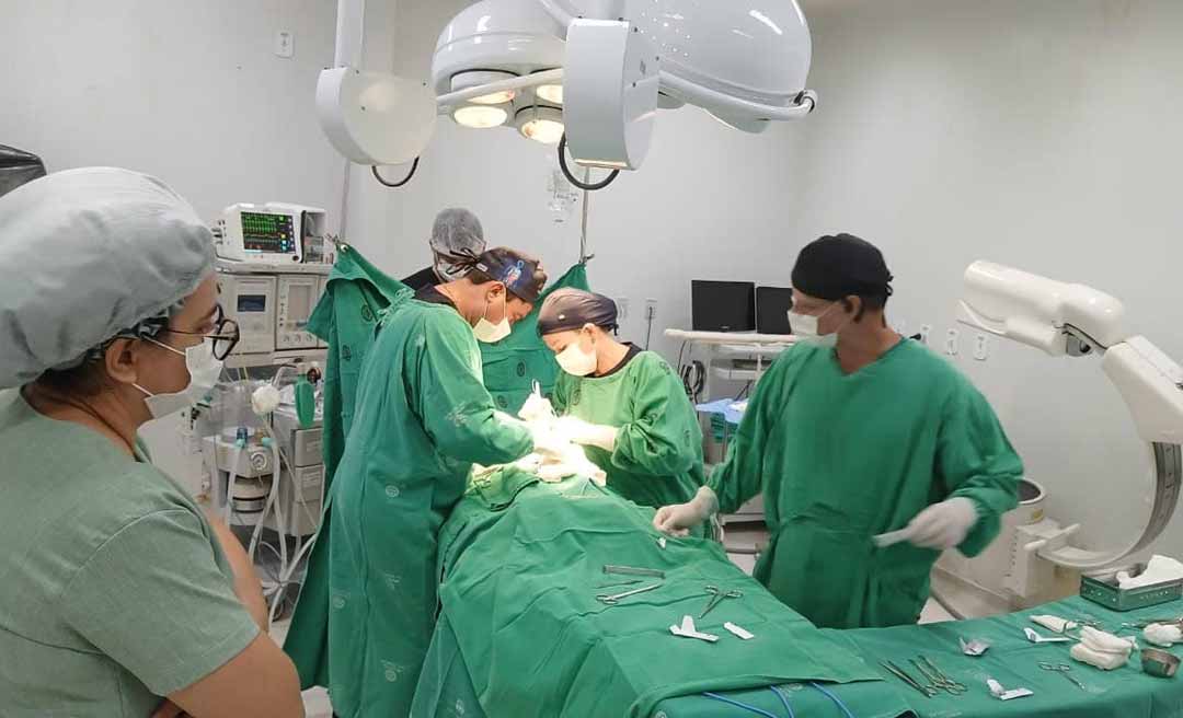 Opera Acre realiza mais de 1,4 mil cirurgias em agosto e transforma vidas em todo o estado