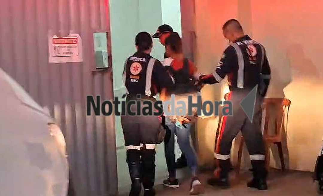 Criança de 4 anos sofre fratura exposta após ser atropelada por bicicleta motorizada em racha no Tucumã
