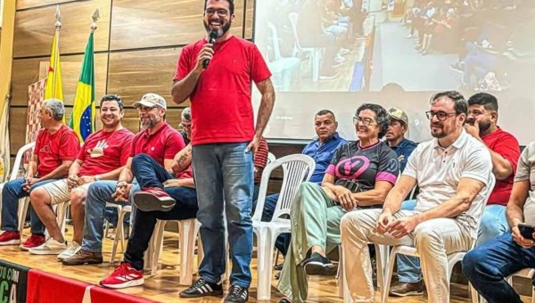 PT do Acre empossa novos presidentes municipais durante encontro estadual em Rio Branco: “Seguimos firmes e preparados para 2026”