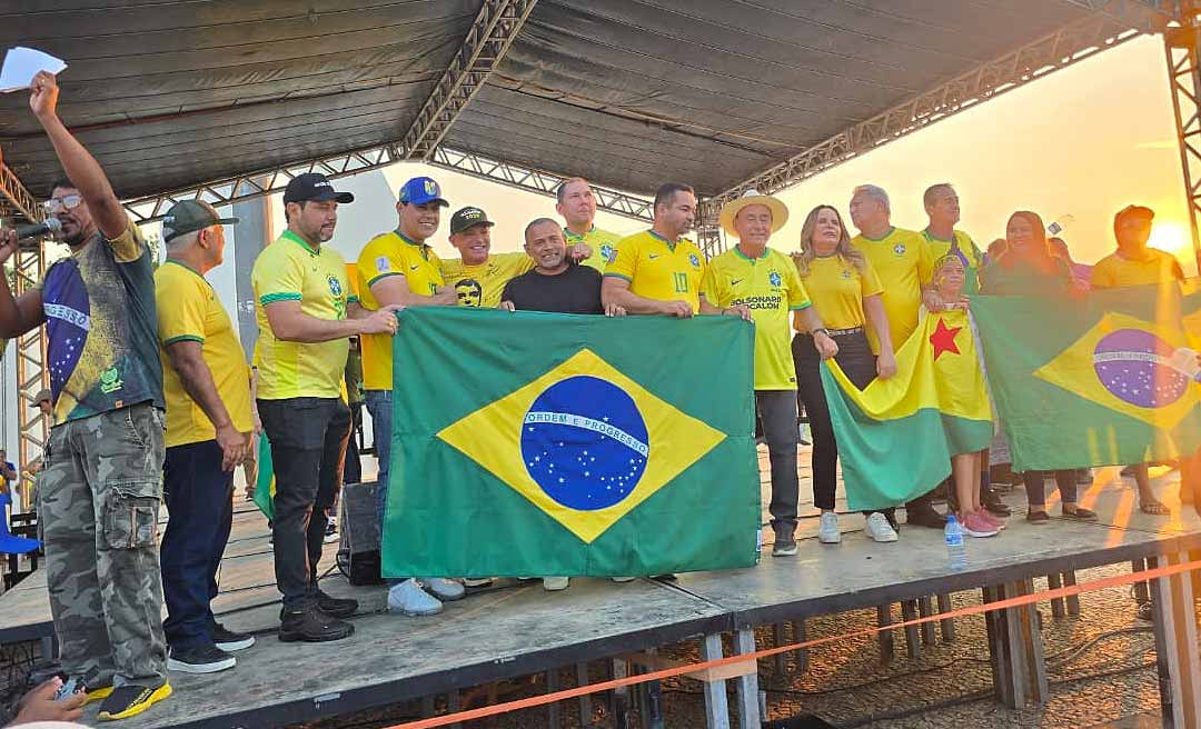 “Reaja Brasil”: bolsonaristas realizam manifestação na Gameleira pedindo anistia e impeachment de Alexandre de Moraes