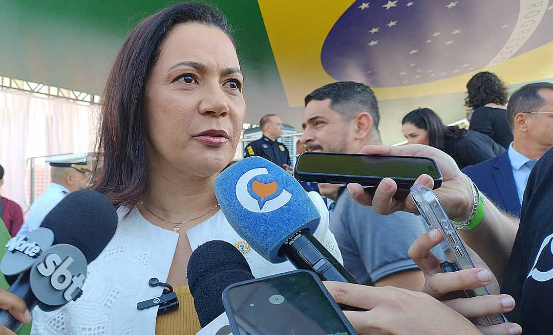 “Democracia é dar liberdade, mas também colocar os limites”, diz Mailza durante o 7 de Setembro