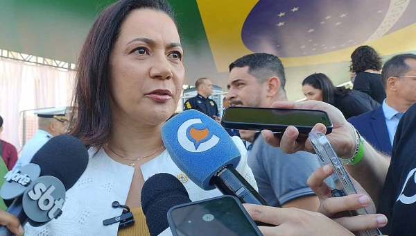 “Democracia é dar liberdade, mas também colocar os limites”, diz Mailza durante o 7 de Setembro