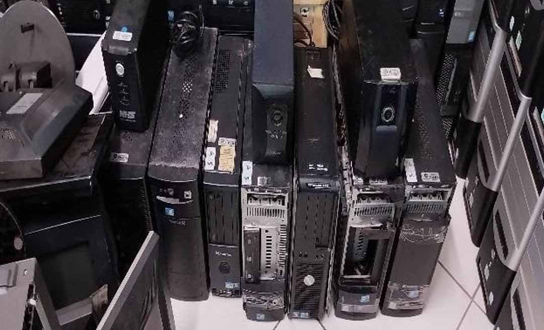 Governo do Acre promove leilão de equipamentos de informática, ferramentas e eletroeletrônicos