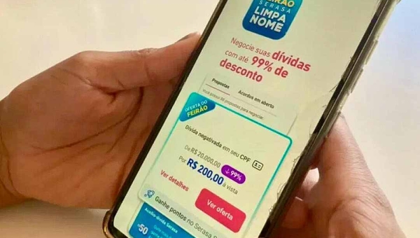 Acre tem mais de 50 mil ofertas de desconto no Serasa Limpa Nome; Estado acumula mais de 1,5 milhão de débitos em aberto