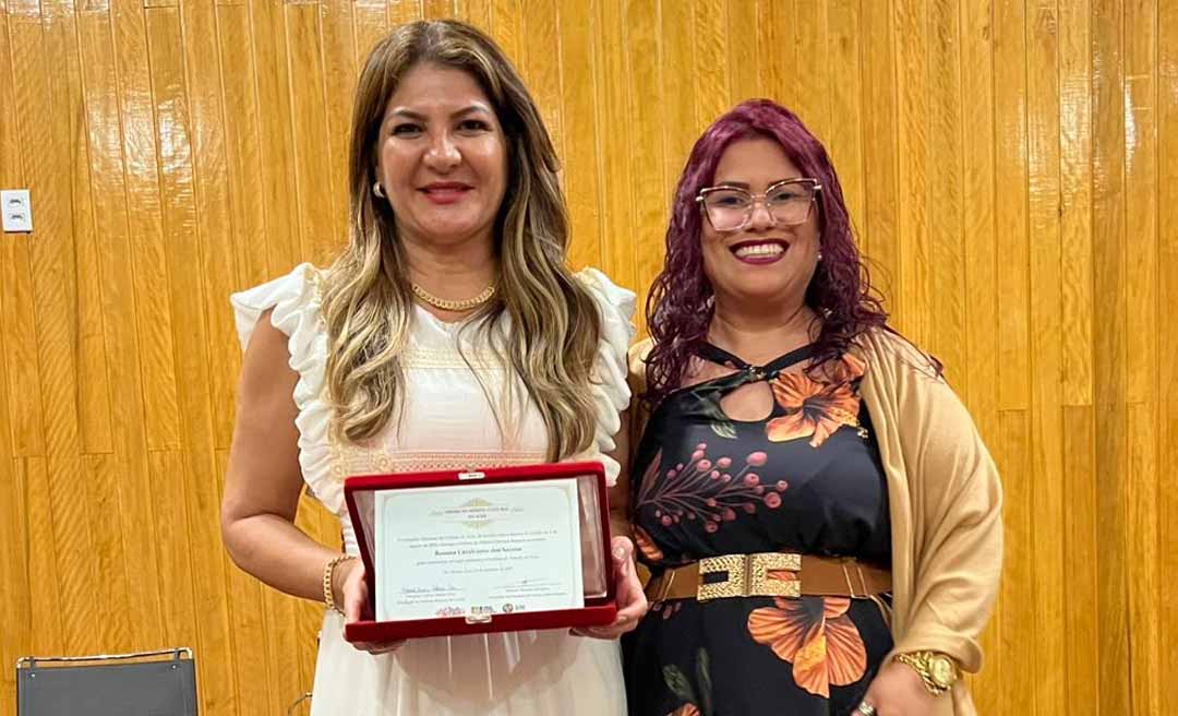 Ex-reitora do Ifac é homenageada com Comenda do Mérito Cultural Acreano