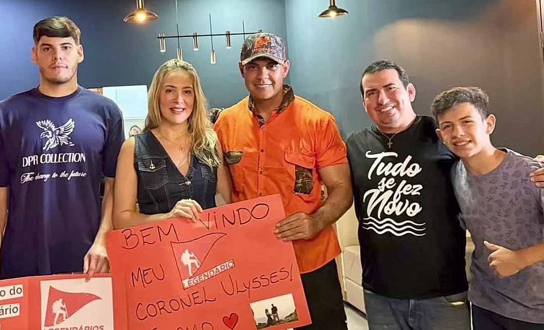 “AHU!”: Prometendo “despertar o verdadeiro homem em você”, primeiro retiro dos Legendários no Acre teve Coronel Ulysses entre os participantes