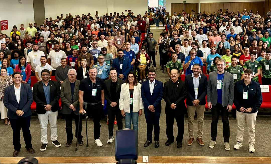 Acre sedia Fórum Estadual de Formação Esportiva com presença de ícones olímpicos: “Um marco para o esporte acreano”