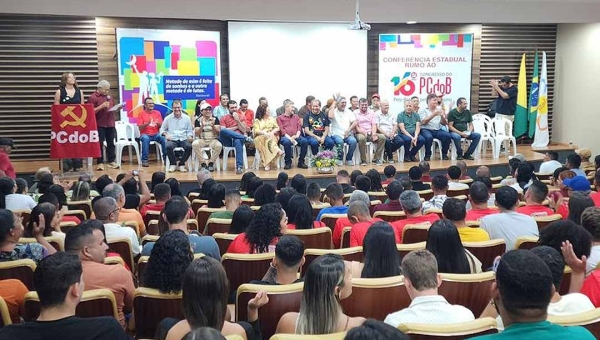 PCdoB do Acre abre Conferência Estadual apontando caminhos para 2026, passando pela frente ampla e apoio irrestrito à reeleição de Lula