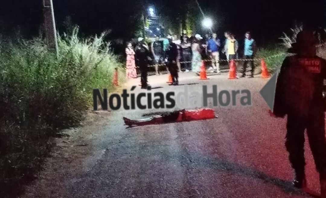 Adolescente de 14 anos morre após ser atropelado no bairro Vila Acre por motociclistas