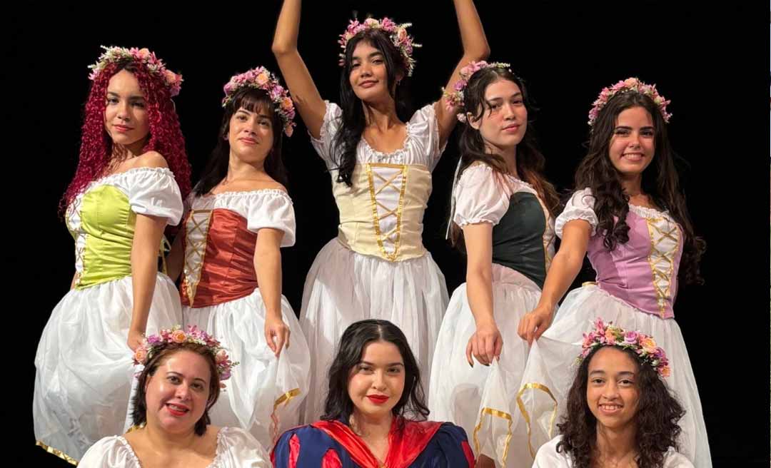 Com mais de 250 ingressos vendidos, espetáculo “Branca de Neve”, da Fluxo Cia de Artes, entra na reta final de ensaios em Rio Branco