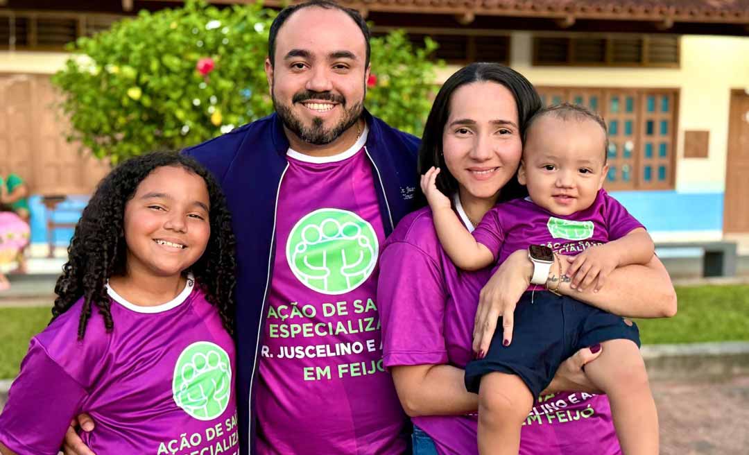 Médico Juscelino transforma aniversário em mutirão de saúde especializado e leva atendimento gratuito a milhares de pessoas em Feijó