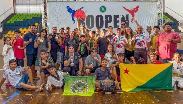 Academia Anjos de Luz conquista resultado histórico para o Acre no ROOPEN com 33 atletas medalhistas