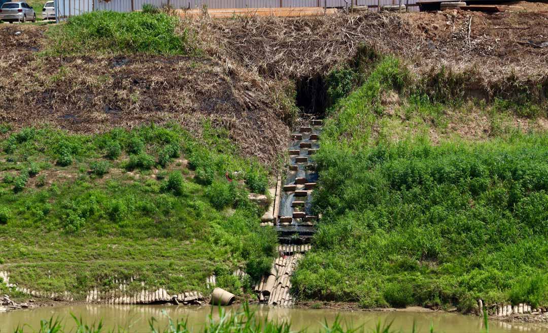 Rio Branco está entre as 100 cidades com piores índices de saneamento básico do país, aponta levantamento