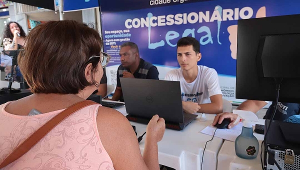 Prefeitura de Rio Branco lança campanha “Concessionário Legal” no Mercado Aziz Abucater: “Contas em dia com condições favoráveis”