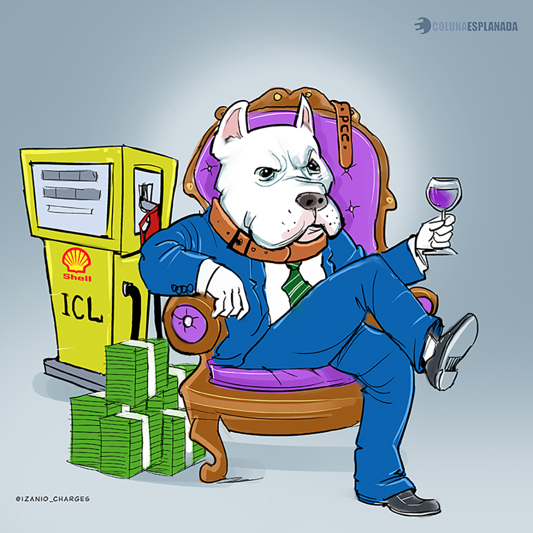 Pitbull trocou de lado