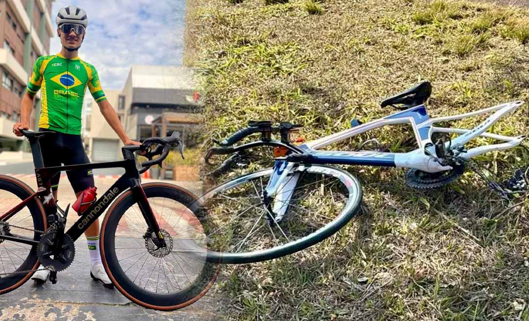 Ciclismo acreano de luto: jovem promessa Mauro Medeiros morre em acidente em São Paulo