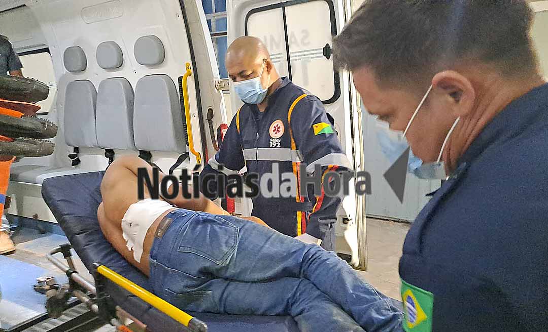Acidente de trabalho quase termina em tragédia: jovem cai de cavalo e sofre perfuração com a própria faca na zona rural de Rio Branco