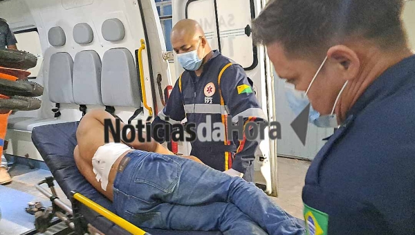 Acidente de trabalho quase termina em tragédia: jovem cai de cavalo e sofre perfuração com a própria faca na zona rural de Rio Branco