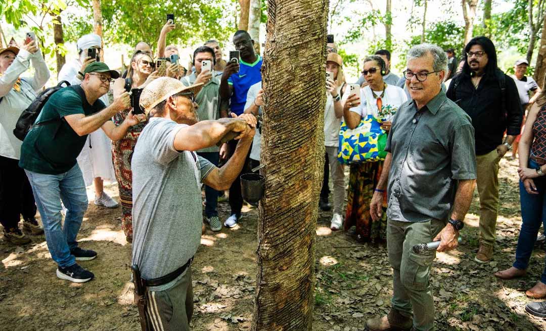 Jorge Viana destaca potencial da floresta e o crescimento das exportações no Acre