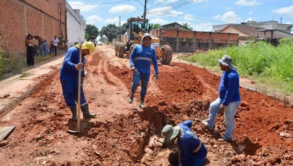 Prefeitura de Rio Branco autoriza obras de infraestrutura no Loteamento Santo Afonso com investimento de R$ 33,6 milhões